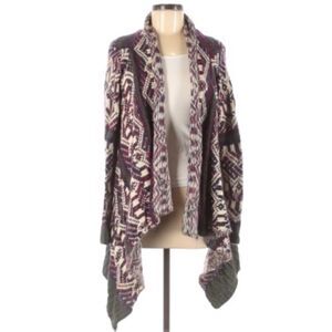 May & July medium multi colored kimono